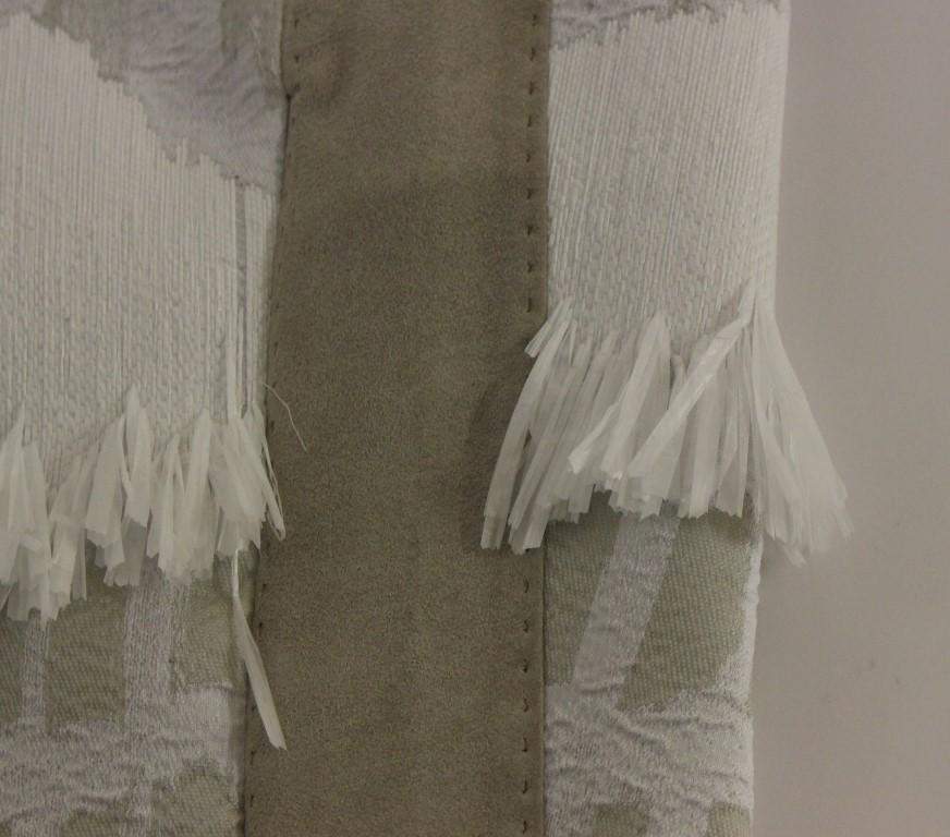 Arzu Kaprol  Acrylic Straight Pencil Skirt #women, Arzu Kaprol, Catch, feed-agegroup-adult, feed-color-white, feed-gender-female, feed-size-IT40|S, Gender_Women, IT40|S, Kogan, Skirts - Women - Clothing, White at SEYMAYKA