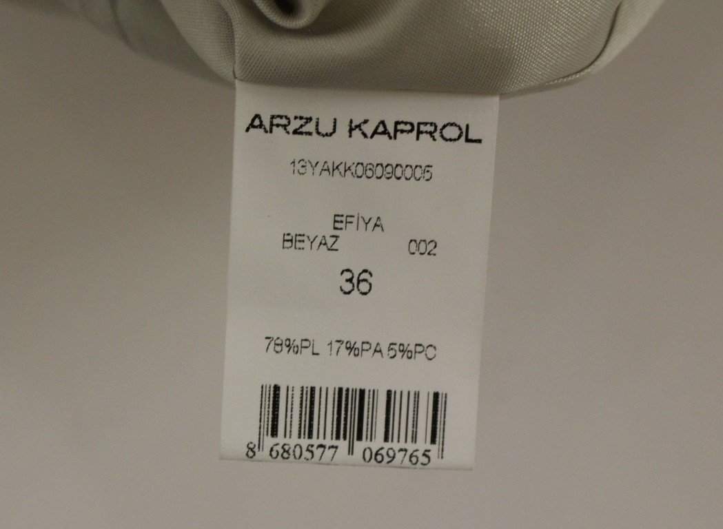 Arzu Kaprol  Acrylic Straight Pencil Skirt #women, Arzu Kaprol, Catch, feed-agegroup-adult, feed-color-white, feed-gender-female, feed-size-IT40|S, Gender_Women, IT40|S, Kogan, Skirts - Women - Clothing, White at SEYMAYKA