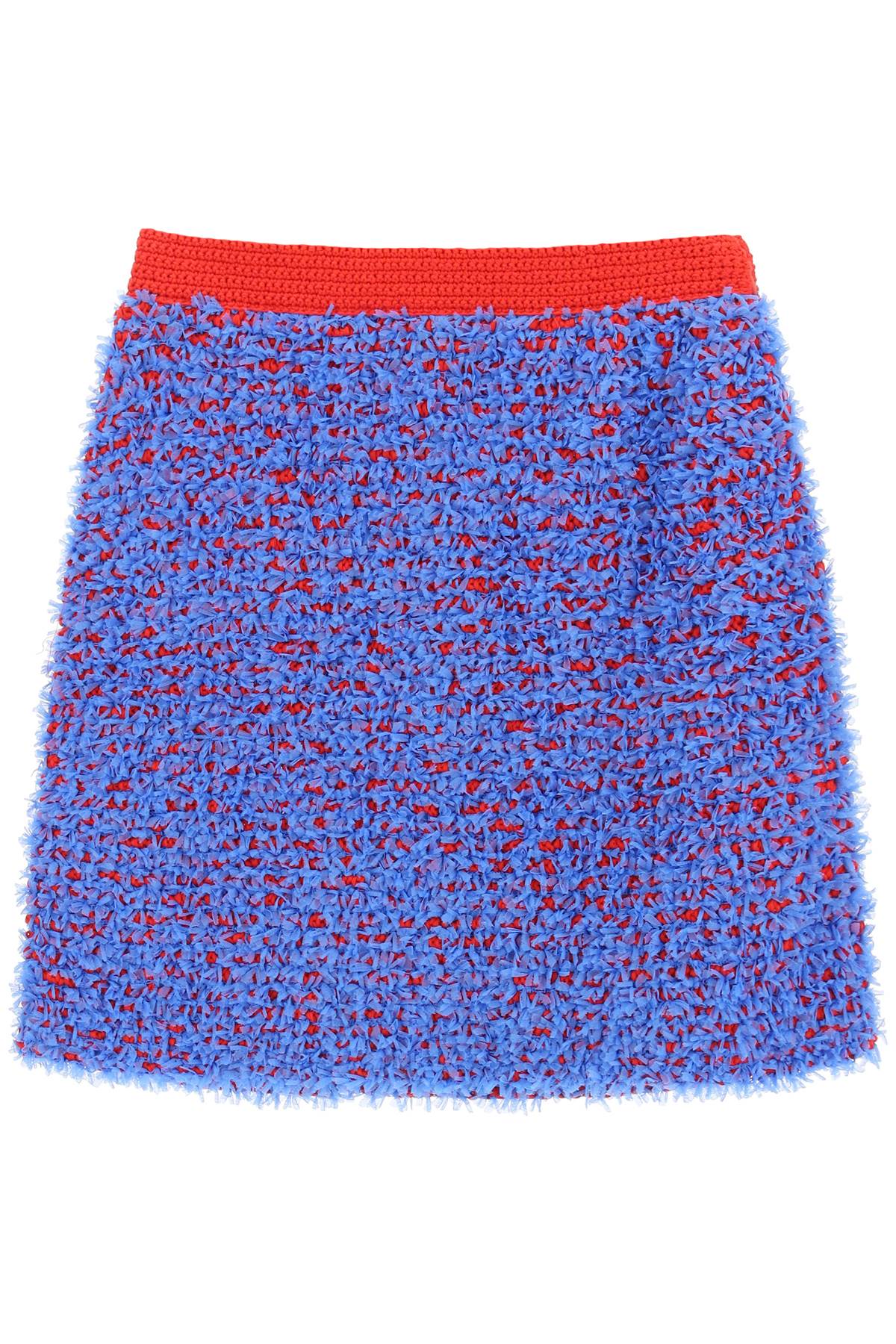 Tory burch confetti tweed mini skirt-0