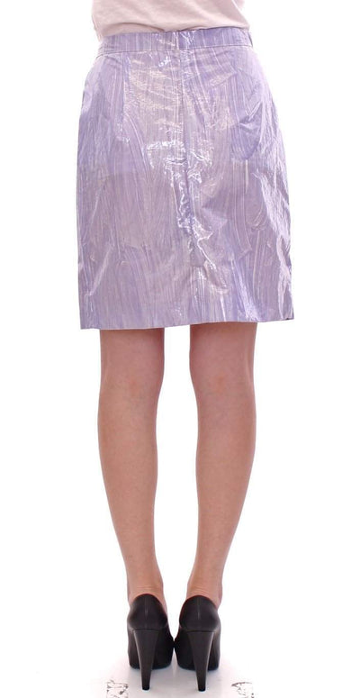Licia Florio Purple Viscose Above-Knee Wrap Skirt #women, Catch, feed-agegroup-adult, feed-color-purple, feed-gender-female, feed-size-IT40|S, feed-size-IT42|M, Gender_Women, IT40|S, IT42|M, Kogan, Licia Florio, Purple, Skirts - Women - Clothing at SEYMAYKA