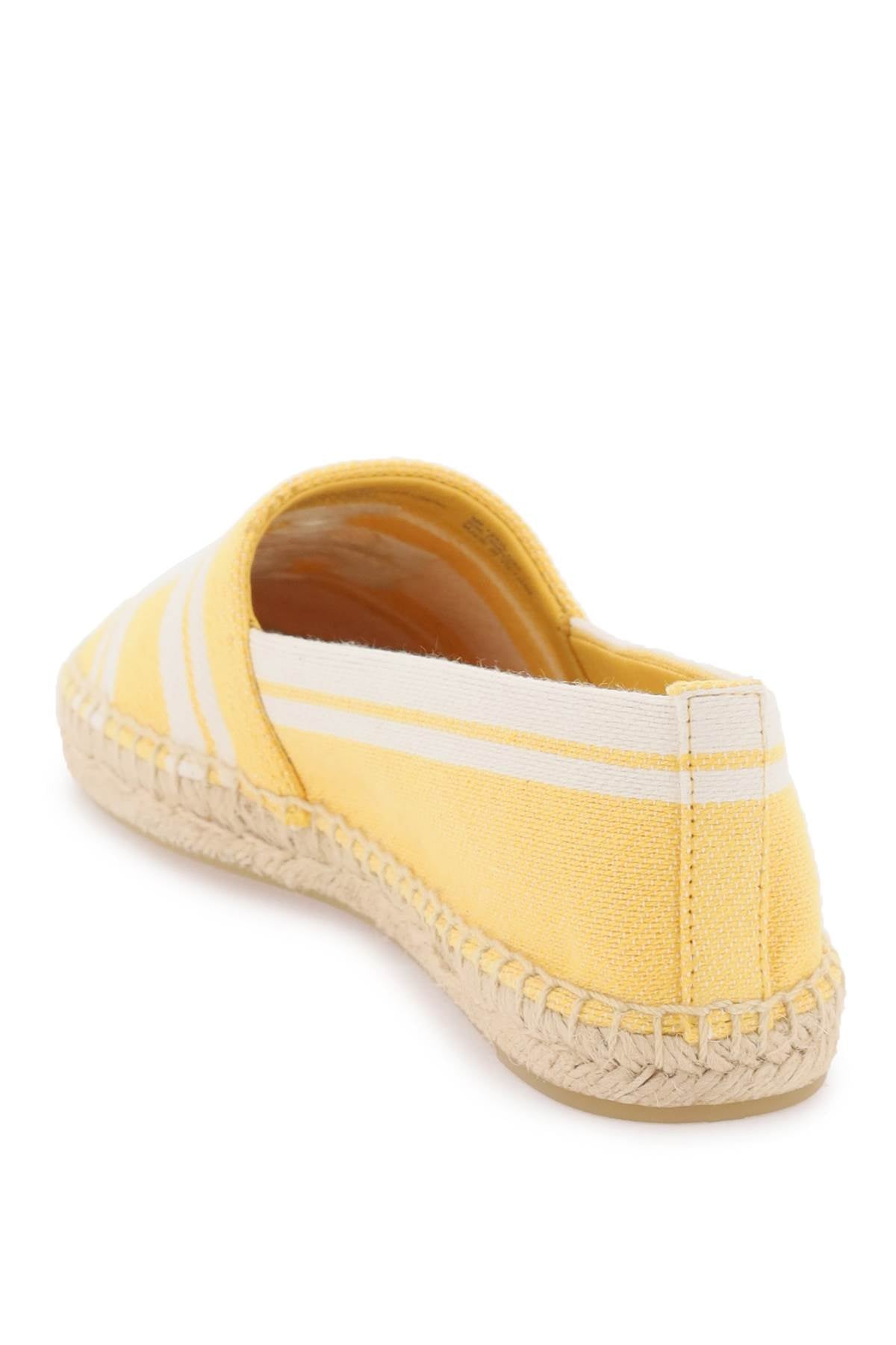 Tory burch striped espadrilles with double t-2