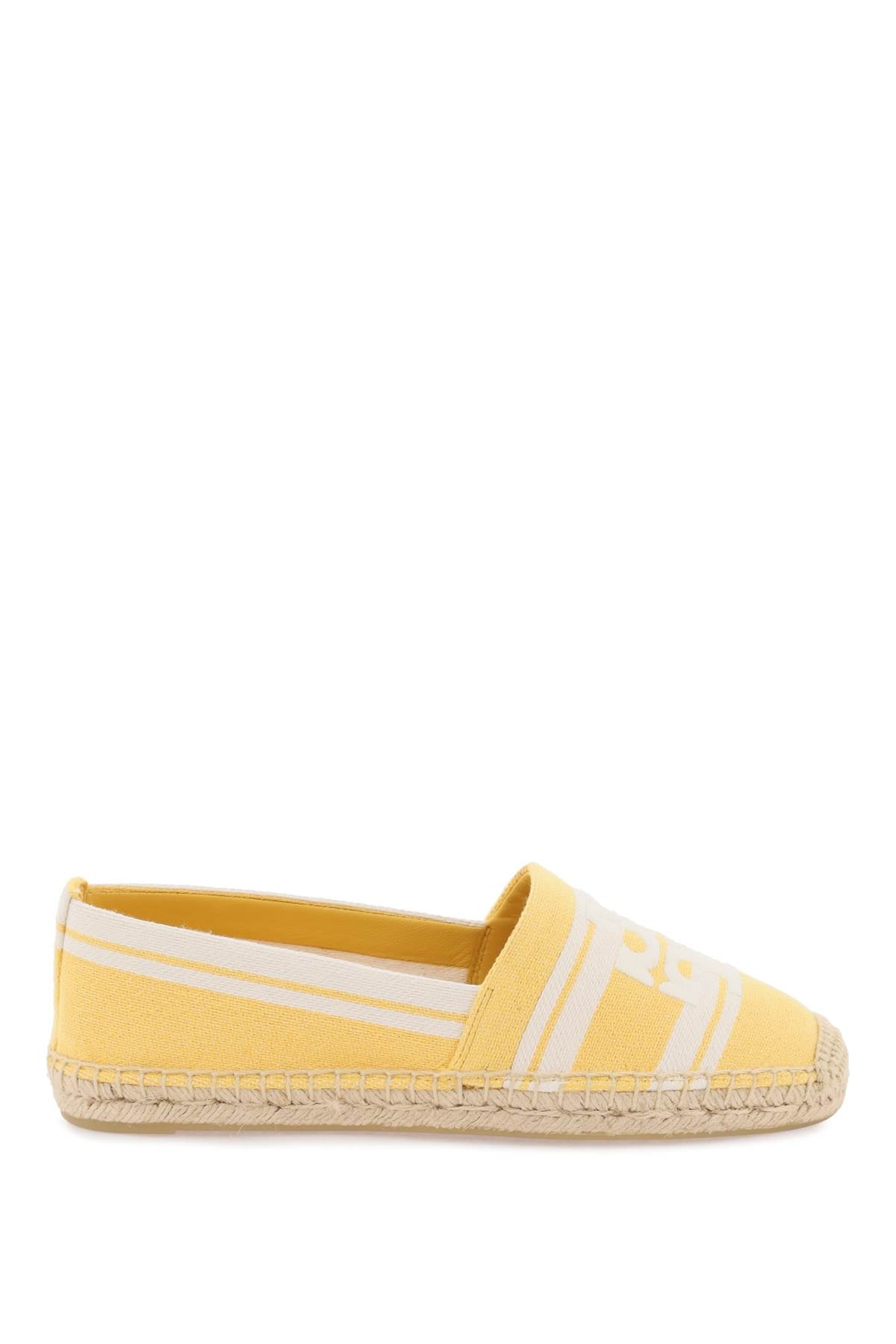 Tory burch striped espadrilles with double t-0