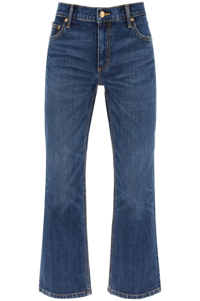 Tory burch cropped flared jeans-0