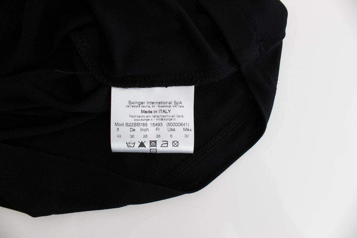 Roccobarocco Women Embellished Jersey Mini Sheath Short Dress #women, Black, Catch, Clothing_Dress, Dresses - Women - Clothing, feed-agegroup-adult, feed-color-black, feed-gender-female, feed-size-IT42|M, feed-size-IT44|L, feed-size-IT46|XL, Gender_Women, IT42|M, IT44|L, IT46|XL, Kogan, Roccobarocco at SEYMAYKA