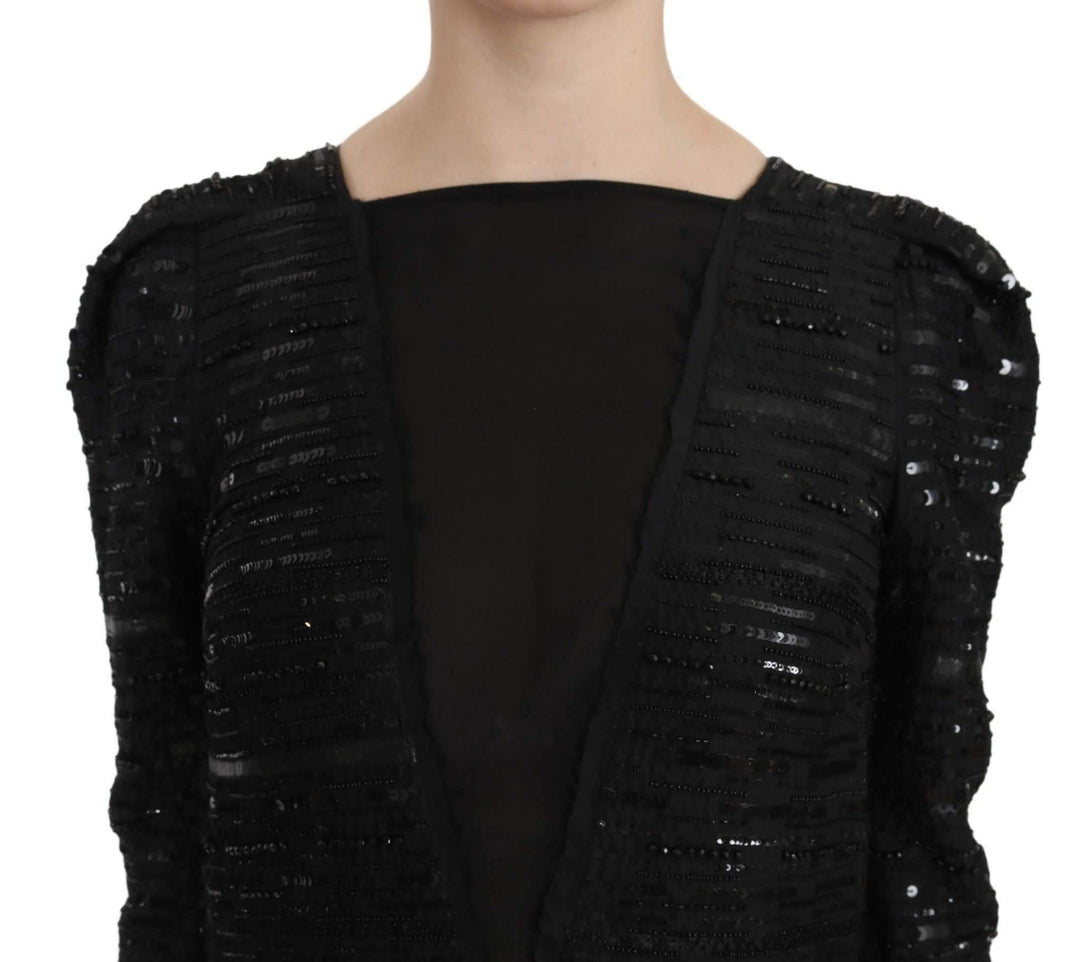 John Richmond  Silk Full Length Sequined Gown Dress #women, Black, Catch, Clothing_Dress, Dresses - Women - Clothing, feed-agegroup-adult, feed-color-black, feed-gender-female, feed-size-IT40|S, Gender_Women, IT40|S, John Richmond, Kogan, Women - New Arrivals at SEYMAYKA