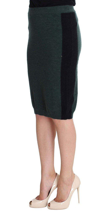 MILA SCHÖN  Wool Blend Pencil Skirt #women, Catch, feed-agegroup-adult, feed-color-green, feed-gender-female, Gender_Women, Green, IT42|M, Kogan, MILA SCHÖN, Skirts - Women - Clothing at SEYMAYKA