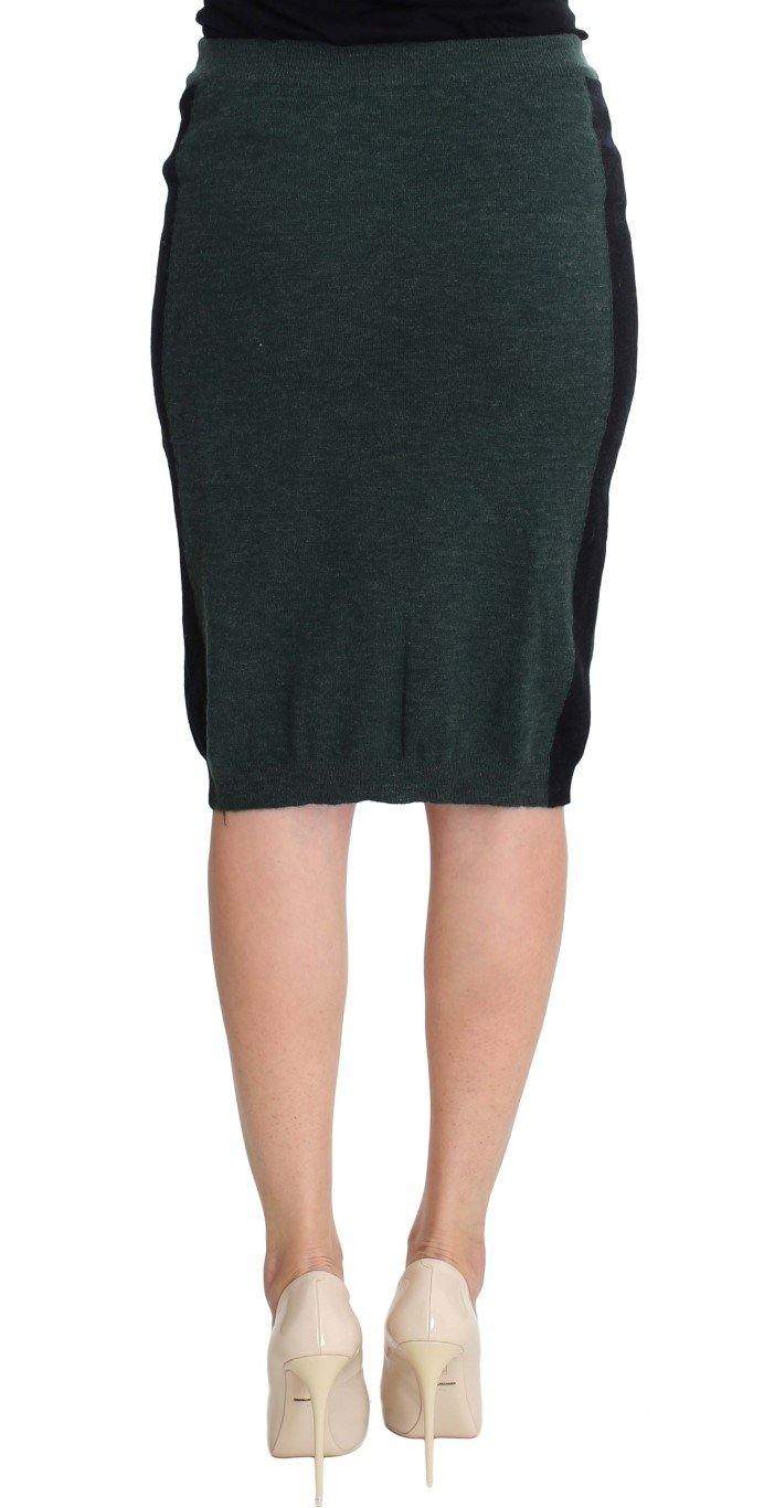 MILA SCHÖN  Wool Blend Pencil Skirt #women, Catch, feed-agegroup-adult, feed-color-green, feed-gender-female, Gender_Women, Green, IT42|M, Kogan, MILA SCHÖN, Skirts - Women - Clothing at SEYMAYKA