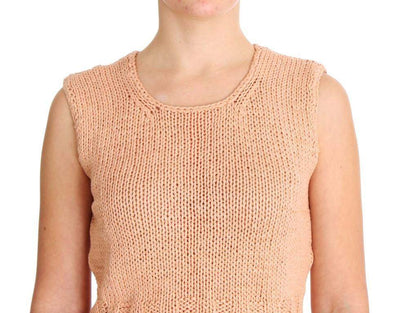 PINK MEMORIES  Cotton Blend Knitted Sleeveless Sweater #women, Catch, feed-agegroup-adult, feed-color-pink, feed-gender-female, feed-size-One Size, Gender_Women, Kogan, One Size, Pink, PINK MEMORIES, Sweaters - Women - Clothing at SEYMAYKA