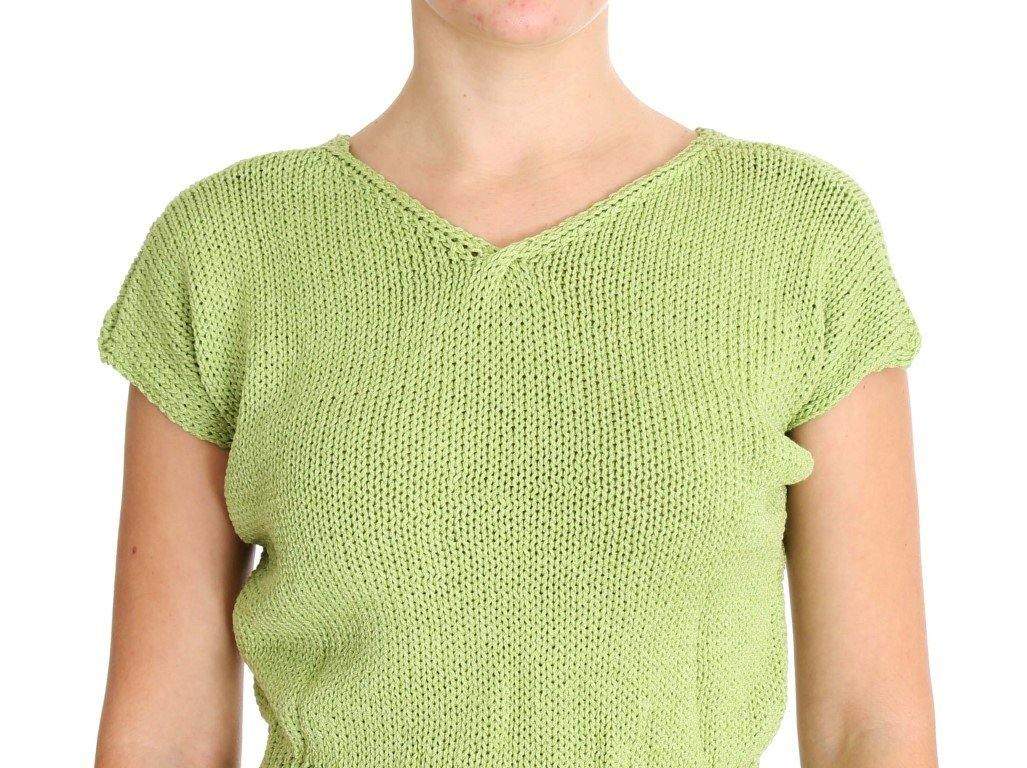 PINK MEMORIES  Cotton Blend Knitted Sweater #women, Catch, feed-agegroup-adult, feed-color-green, feed-color-pink, feed-gender-female, feed-size-One Size, Gender_Women, Green, Kogan, One Size, PINK MEMORIES, Sweaters - Women - Clothing at SEYMAYKA