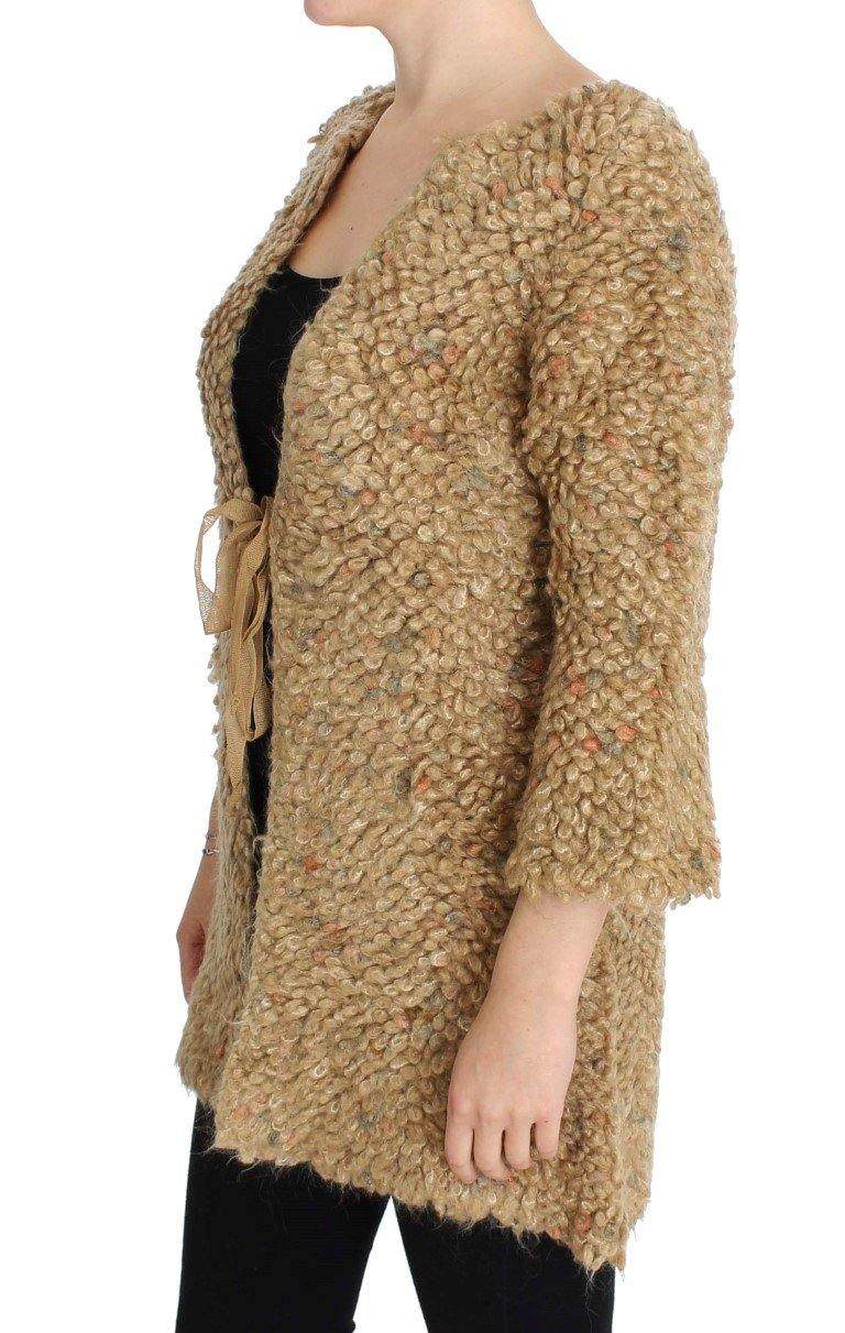 PINK MEMORIES  Wool Blend Cape Sweater #women, Beige, Catch, feed-agegroup-adult, feed-color-beige, feed-color-pink, feed-gender-female, feed-size-IT42|M, Gender_Women, IT42|M, Kogan, PINK MEMORIES, Sweaters - Women - Clothing at SEYMAYKA