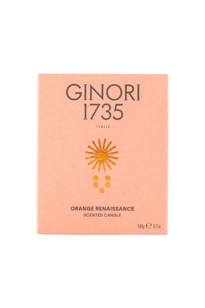 Ginori 1735 orange renaissance scented candle refill for il seguace 190 gr-0