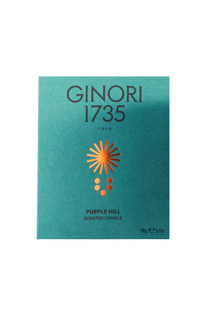 Ginori 1735 purple hill scented candle refill for il seguace 190 gr-0