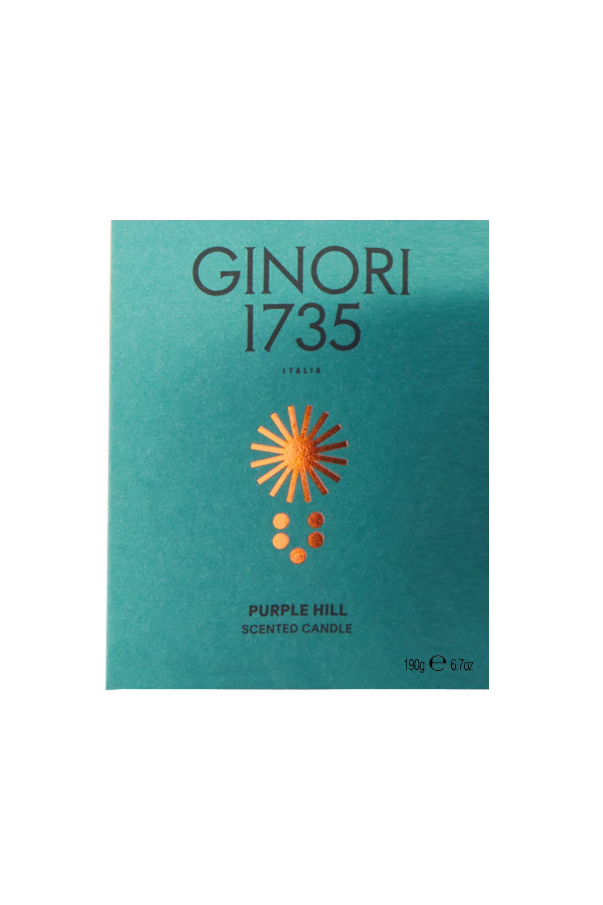 Ginori 1735 purple hill scented candle refill for il seguace 190 gr-0