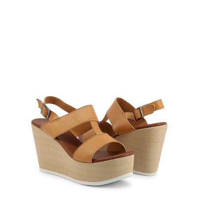 Henry Cottons  Ankle Strap Wedges #women, Brand_Henry Cottons, Catch, Category_Shoes, Color_Brown, feed-agegroup-adult, feed-color-brown, feed-gender-female, feed-size- EU 41, Gender_Women, Kogan, Platforms & Wedges - Women - Shoes, Season_Spring/Summer, Subcategory_Wedges at SEYMAYKA
