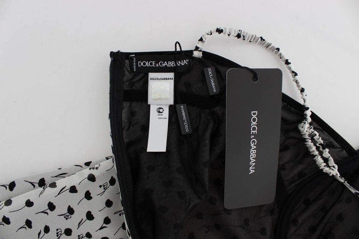 Dolce & Gabbana  Black Silk Lace Babydoll Lingerie Top #women, Black, Brand_Dolce & Gabbana, Catch, Dolce & Gabbana, feed-agegroup-adult, feed-color-black, feed-gender-female, feed-size-IT1 | XS, feed-size-IT2 | S, feed-size-IT4 | L, Gender_Women, IT1 | XS, IT2 | S, IT4 | L, Kogan, Underwear - Women - Clothing at SEYMAYKA