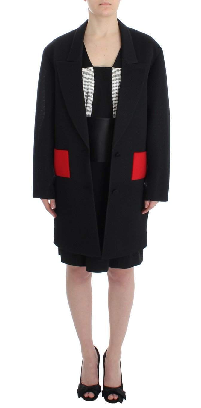 KAALE SUKTAE Coat Trench Long Draped Jacket Blazer #women, Black, Catch, feed-agegroup-adult, feed-color-black, feed-gender-female, feed-size-IT38|XS, feed-size-IT40|S, feed-size-IT42|M, Gender_Women, IT38|XS, IT40|S, IT42|M, KAALE SUKTAE, Kogan, Suits & Blazers - Women - Clothing at SEYMAYKA
