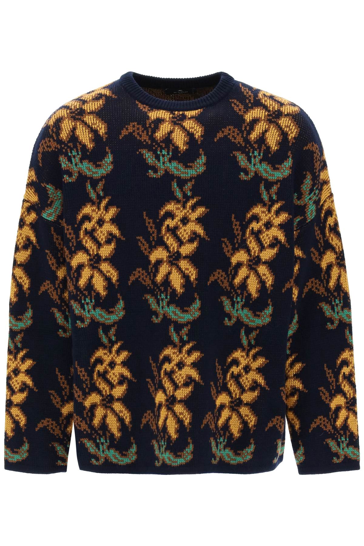 Etro sweater with floral pattern-0