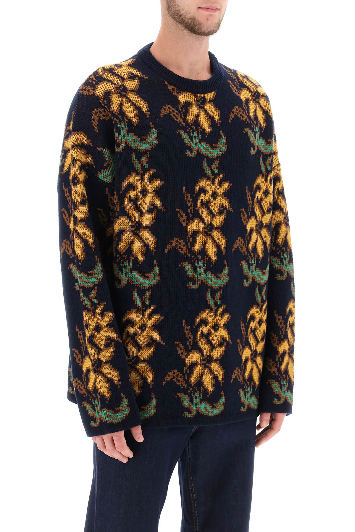Etro sweater with floral pattern-1