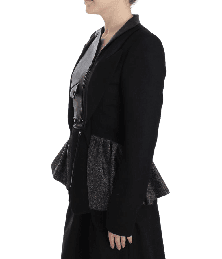 KAALE SUKTAE Short Blazer Coat Biker Jacket #women, Black, Catch, feed-agegroup-adult, feed-color-black, feed-gender-female, feed-size-IT38|XS, Gender_Women, IT38|XS, IT40|S, Jackets & Coats - Women - Clothing, KAALE SUKTAE, Kogan at SEYMAYKA