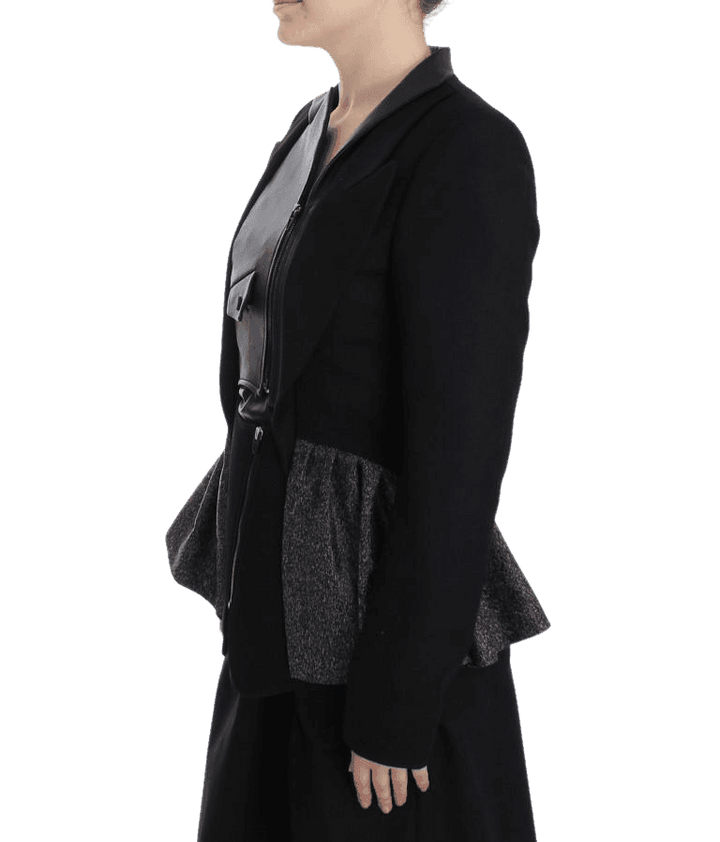 KAALE SUKTAE Short Blazer Coat Biker Jacket #women, Black, Catch, feed-agegroup-adult, feed-color-black, feed-gender-female, feed-size-IT38|XS, Gender_Women, IT38|XS, IT40|S, Jackets & Coats - Women - Clothing, KAALE SUKTAE, Kogan at SEYMAYKA