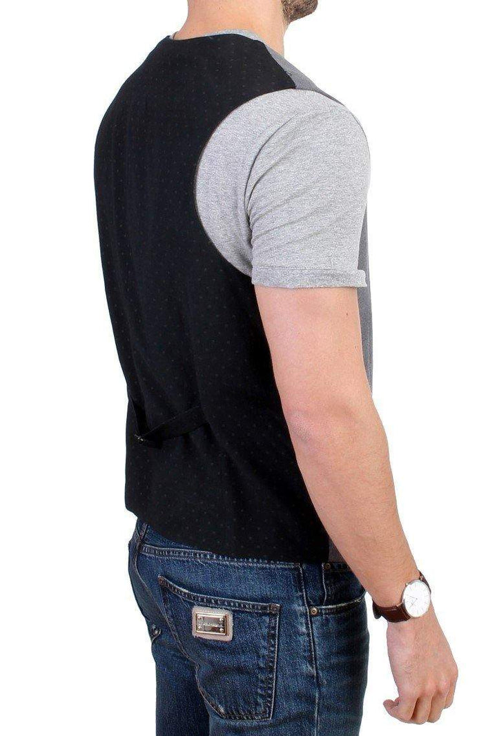 COSTUME NATIONAL C’N’C   Cotton Blend Casual Vest #men, Catch, Costume National, feed-agegroup-adult, feed-color-gray, feed-gender-male, feed-size-IT48 | M, Gender_Men, Gray, IT48 | M, Kogan, Vests - Men - Clothing at SEYMAYKA