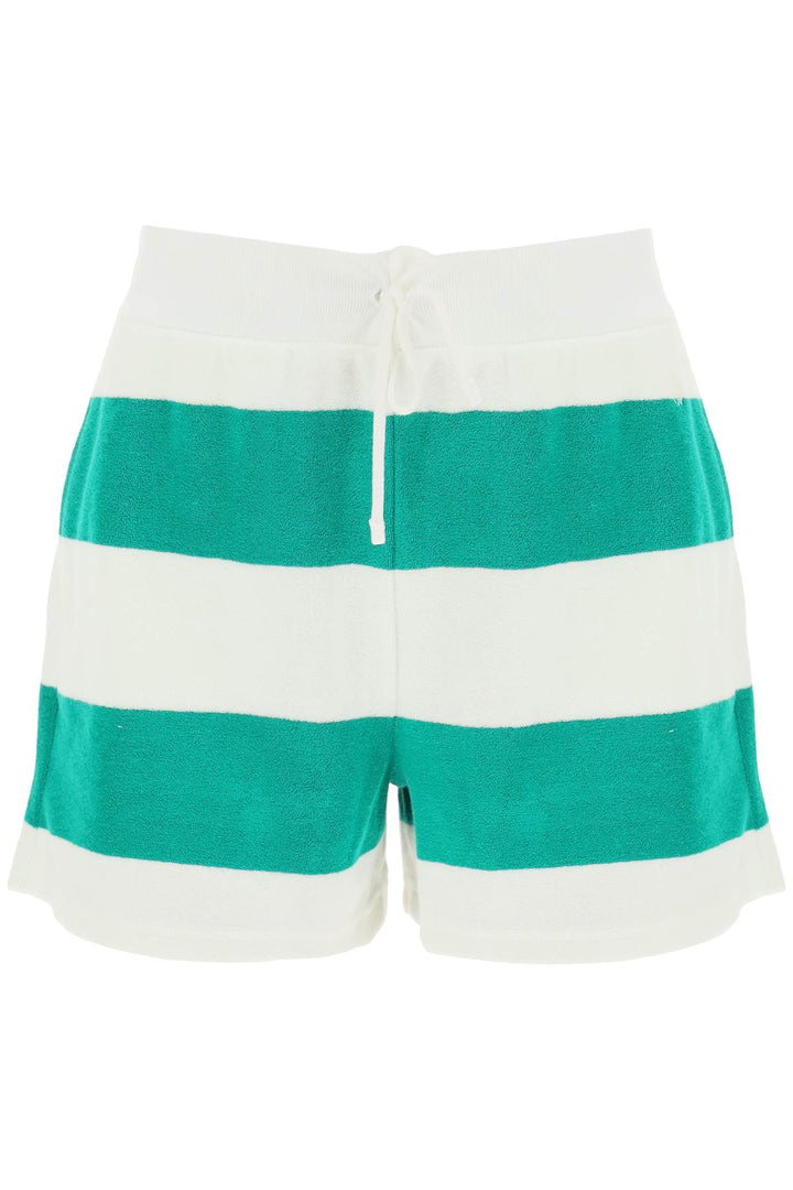 Polo ralph lauren striped terry shorts-0