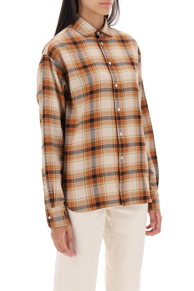 Polo ralph lauren check flannel shirt-1