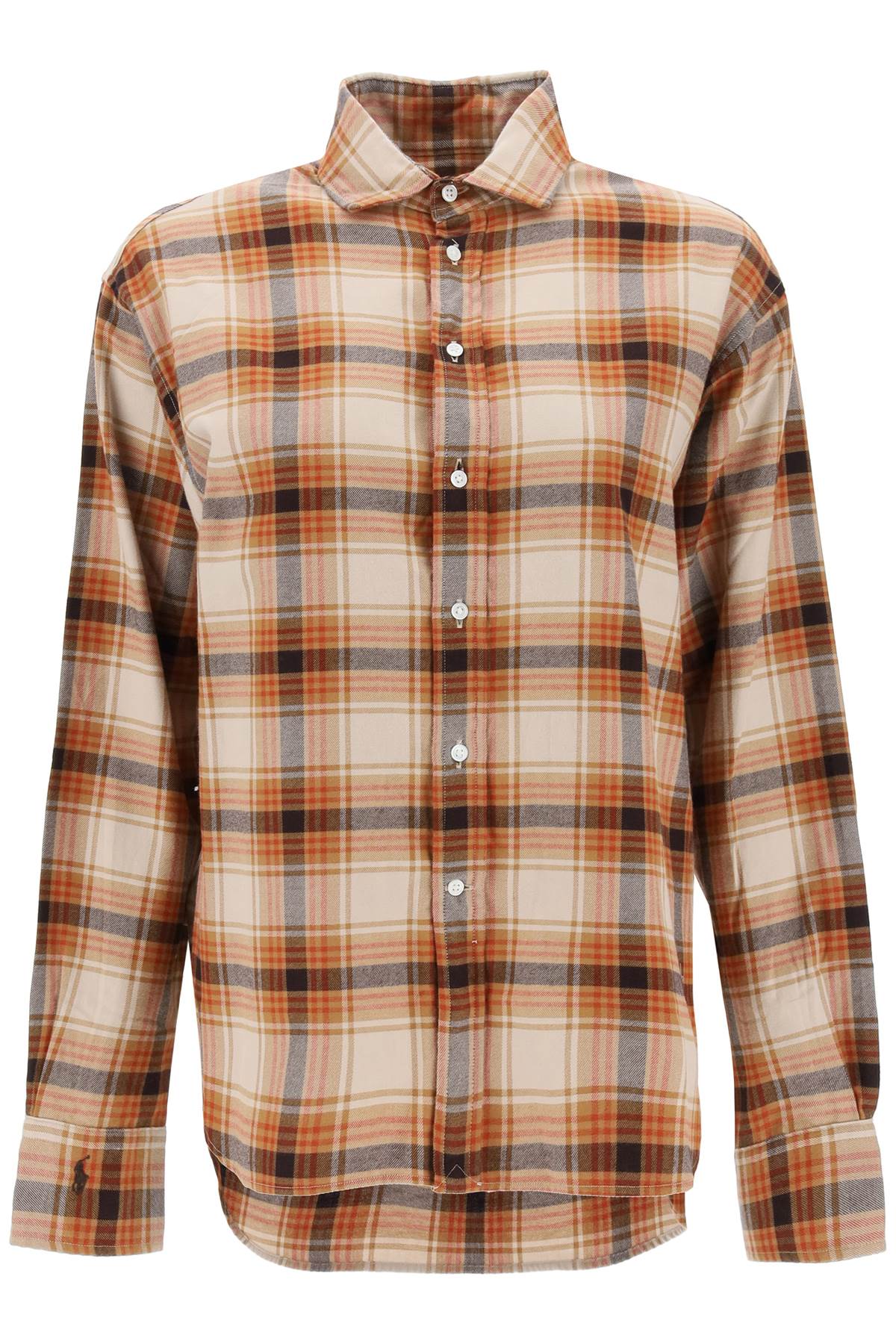 Polo ralph lauren check flannel shirt-0