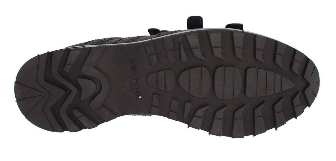 Dolce & Gabbana Gray Leather Ankle Strap Shoes Boots #men, Boots - Men - Shoes, Dolce & Gabbana, EU39.5/US6.5, feed-agegroup-adult, feed-color-Gray, feed-gender-male, Gray at SEYMAYKA