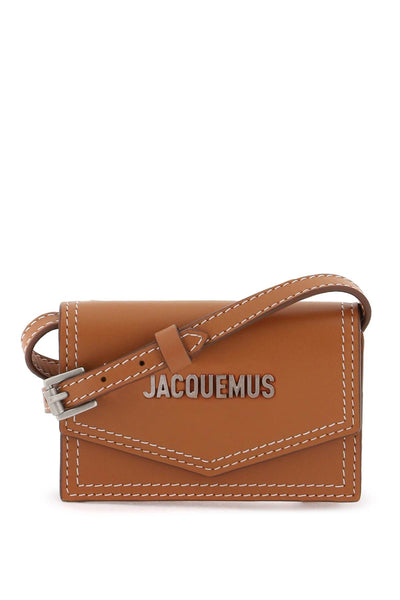 Jacquemus 'le porte azur' crossbody cardholder-0