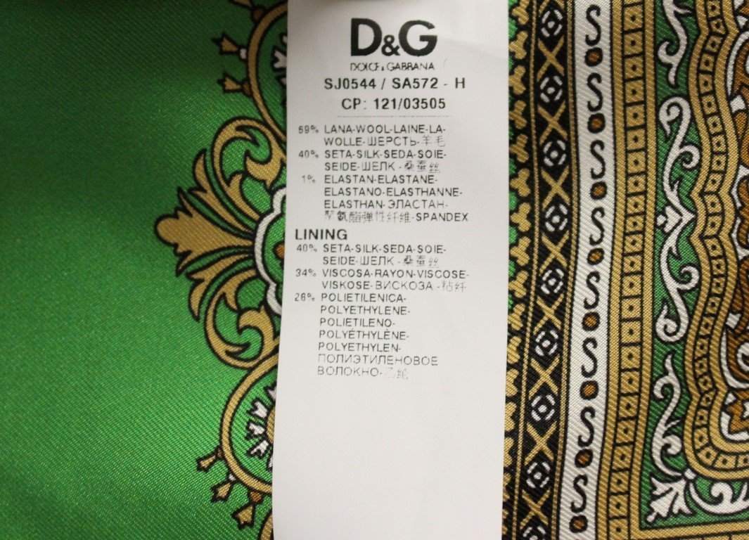 Dolce & Gabbana  Black Silk Scarf Back Blazer Jacket #women, Black, Brand_Dolce & Gabbana, Catch, Dolce & Gabbana, feed-agegroup-adult, feed-color-black, feed-gender-female, feed-size-IT40|S, Gender_Women, IT40|S, Kogan, Suits & Blazers - Women - Clothing at SEYMAYKA