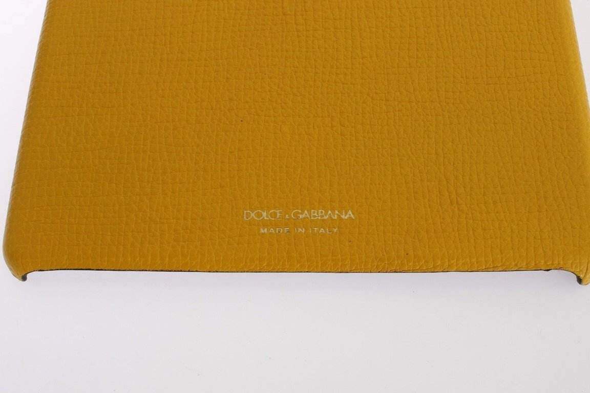 Dolce & Gabbana  Yellow Leather Tablet Ipad Case Cover Brand_Dolce & Gabbana, Catch, Dolce & Gabbana, feed-agegroup-adult, feed-color-yellow, feed-gender-unisex, feed-size-OS, Kogan, Tablet Covers - Technology, Yellow at SEYMAYKA