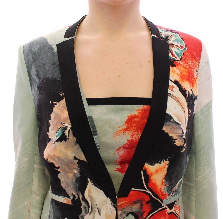 Sachin & Babi Multicolor Short Floral Blazer Jacket #women, Catch, feed-agegroup-adult, feed-color-multicolor, feed-gender-female, feed-size-IT38|XS, feed-size-IT40|S, Gender_Women, IT38|XS, IT40|S, Kogan, Multicolor, Sachin & Babi, Suits & Blazers - Women - Clothing at SEYMAYKA