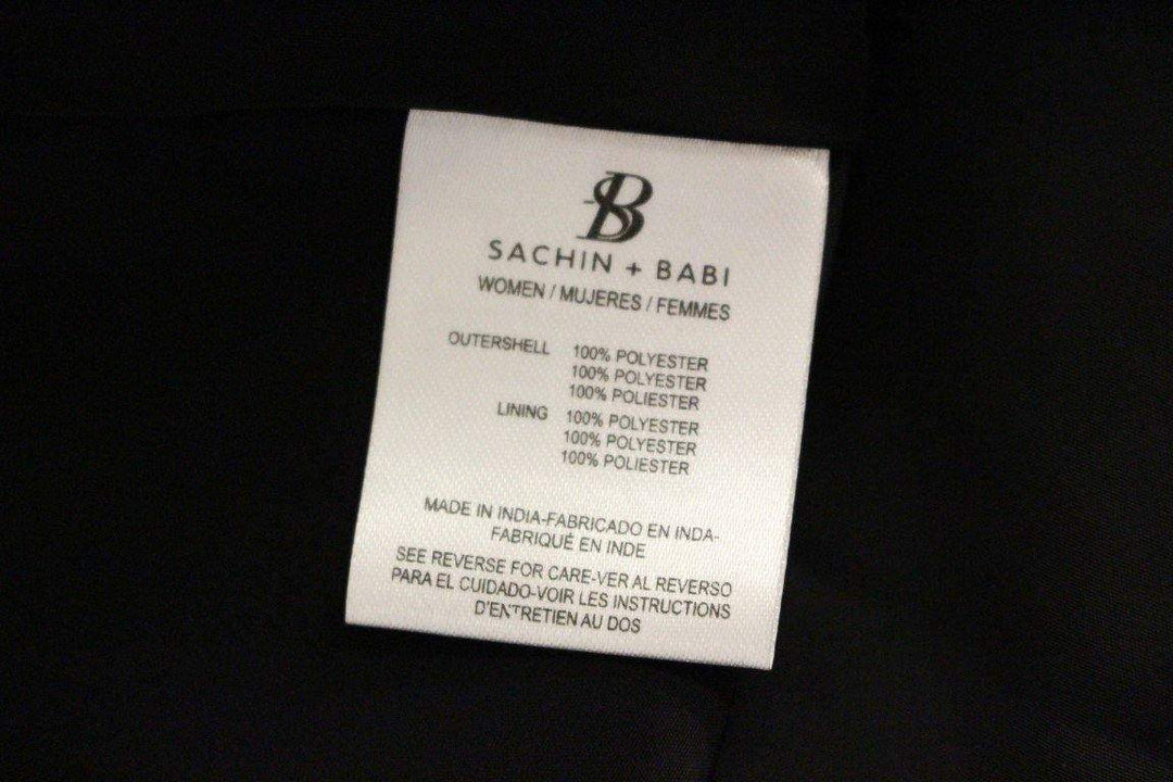 Sachin & Babi Silk Floral Pattern Shift Coctail Dress #women, Black/White, Catch, Clothing_Dress, Dresses - Women - Clothing, feed-agegroup-adult, feed-color-black, feed-color-white, feed-gender-female, feed-size-IT42|M, Gender_Women, IT42|M, Kogan, Sachin & Babi at SEYMAYKA