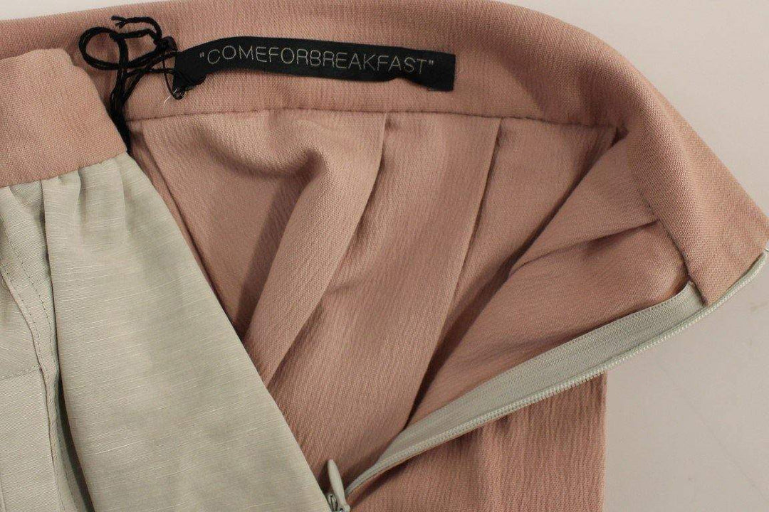 Comeforbreakfast   Knee-Length Pleated Skirt #women, Catch, Comeforbreakfast, feed-agegroup-adult, feed-color-pink, feed-gender-female, feed-size-S, feed-size-XS, Gender_Women, Kogan, Pink, S, Skirts - Women - Clothing, XS at SEYMAYKA