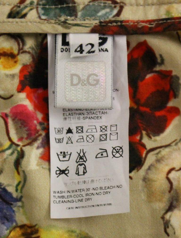 Dolce & Gabbana  Beige Cotton Chinos Pants #women, Beige, Brand_Dolce & Gabbana, Catch, Dolce & Gabbana, feed-agegroup-adult, feed-color-beige, feed-gender-female, feed-size-IT40|S, feed-size-IT42|M, Gender_Women, IT40|S, IT42|M, Jeans & Pants - Women - Clothing, Kogan at SEYMAYKA