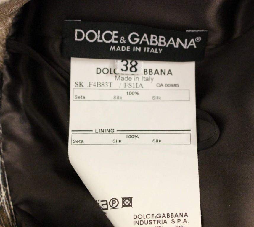 Dolce & Gabbana Brown Floral Silk Straight Full Skirt #women, Brand_Dolce & Gabbana, Brown, Catch, Dolce & Gabbana, feed-agegroup-adult, feed-color-brown, feed-gender-female, feed-size-IT36|XXS, feed-size-IT38|XS, feed-size-IT40|S, feed-size-IT42|M, feed-size-IT44|L, Gender_Women, IT36|XXS, IT38|XS, IT40|S, IT42|M, IT44|L, Kogan, Skirts - Women - Clothing at SEYMAYKA