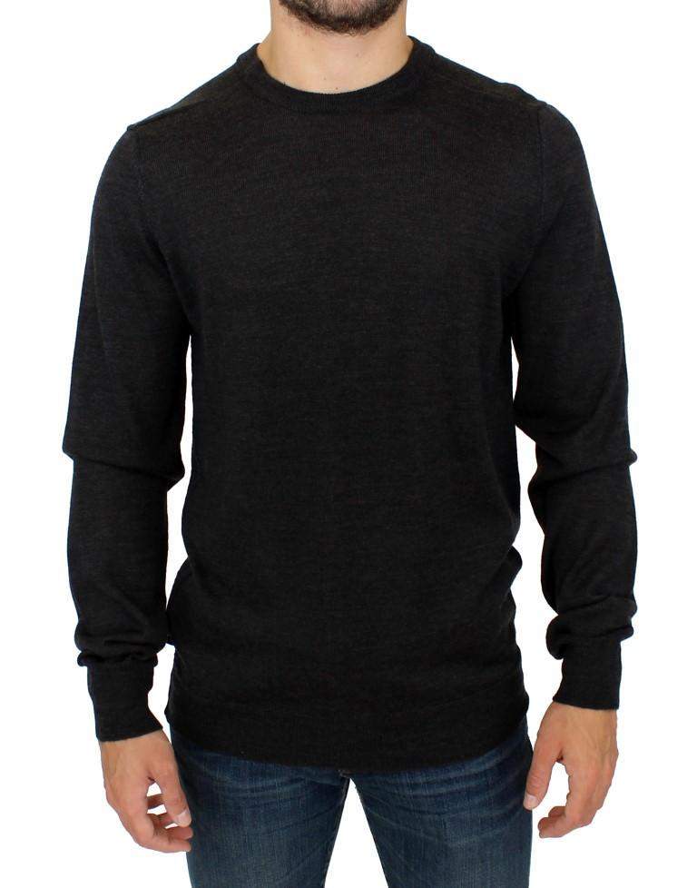 COSTUME NATIONAL C’N’C   Crew Neck Pullover Sweater #men, Catch, Costume National, feed-agegroup-adult, feed-color-gray, feed-gender-male, feed-size-IT48 | M, Gender_Men, Gray, IT48 | M, Kogan, Sweaters - Men - Clothing at SEYMAYKA