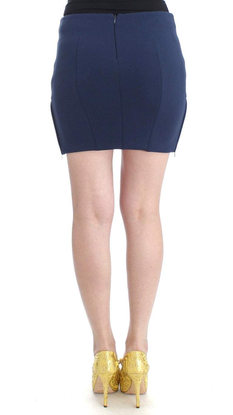 Costume National Blue nylon mini skirt #women, Blue, Costume National, feed-agegroup-adult, feed-color-blue, feed-gender-female, feed-size-IT42|M, IT42|M, Skirts - Women - Clothing at SEYMAYKA