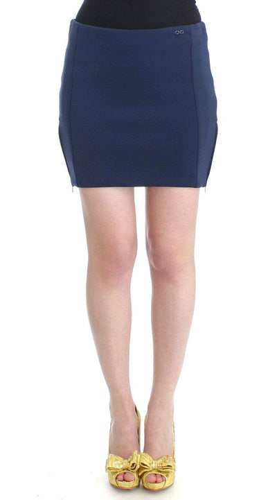 Costume National Blue nylon mini skirt #women, Blue, Costume National, feed-agegroup-adult, feed-color-blue, feed-gender-female, feed-size-IT42|M, IT42|M, Skirts - Women - Clothing at SEYMAYKA