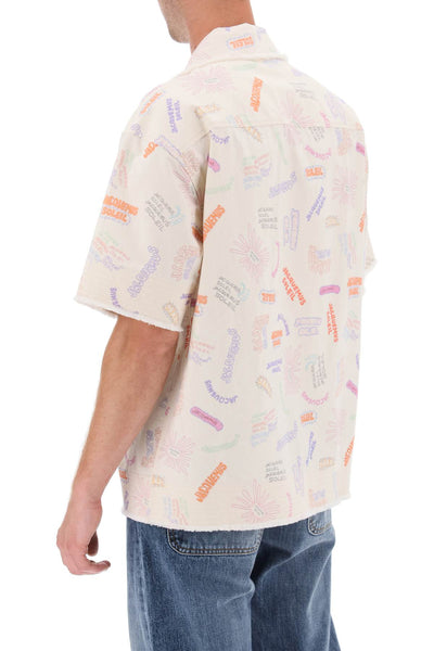 Jacquemus 'la chemise artichaut' short sleeve shirt-2