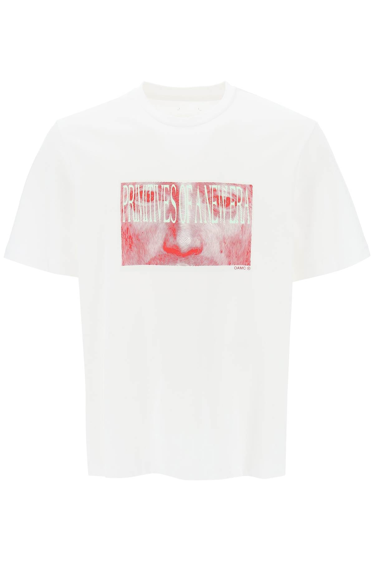 Oamc 'albrecht' t-shirt with print-0