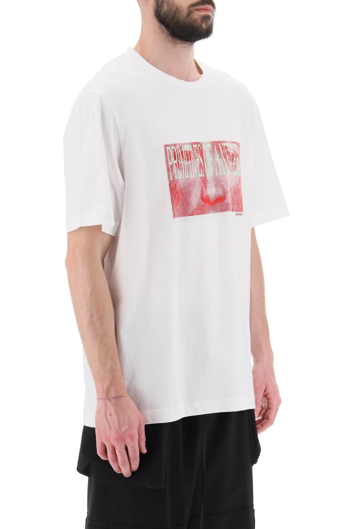 Oamc 'albrecht' t-shirt with print-1