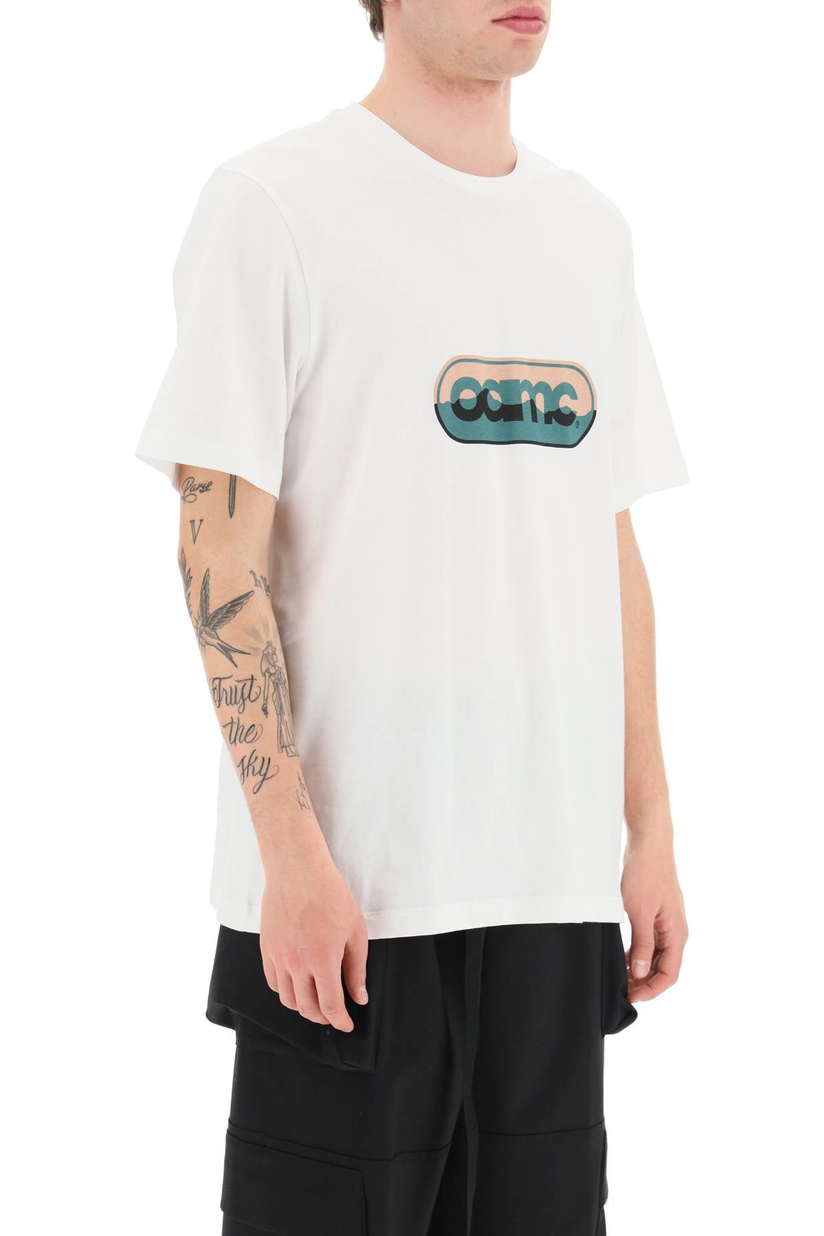 Oamc logo print t-shirt-1