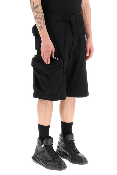 Oamc oversized shorts with maxi pockets-1