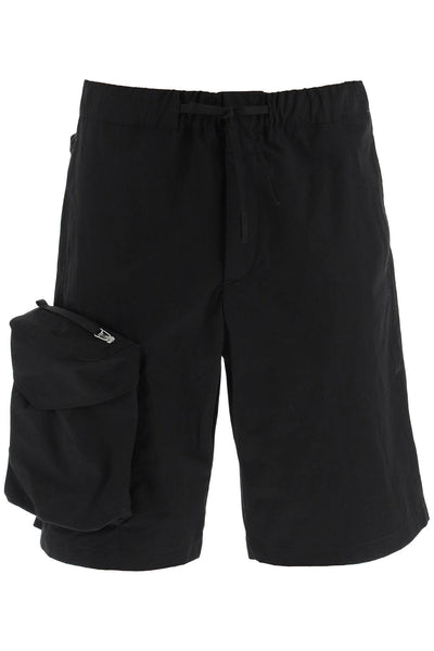 Oamc oversized shorts with maxi pockets-0