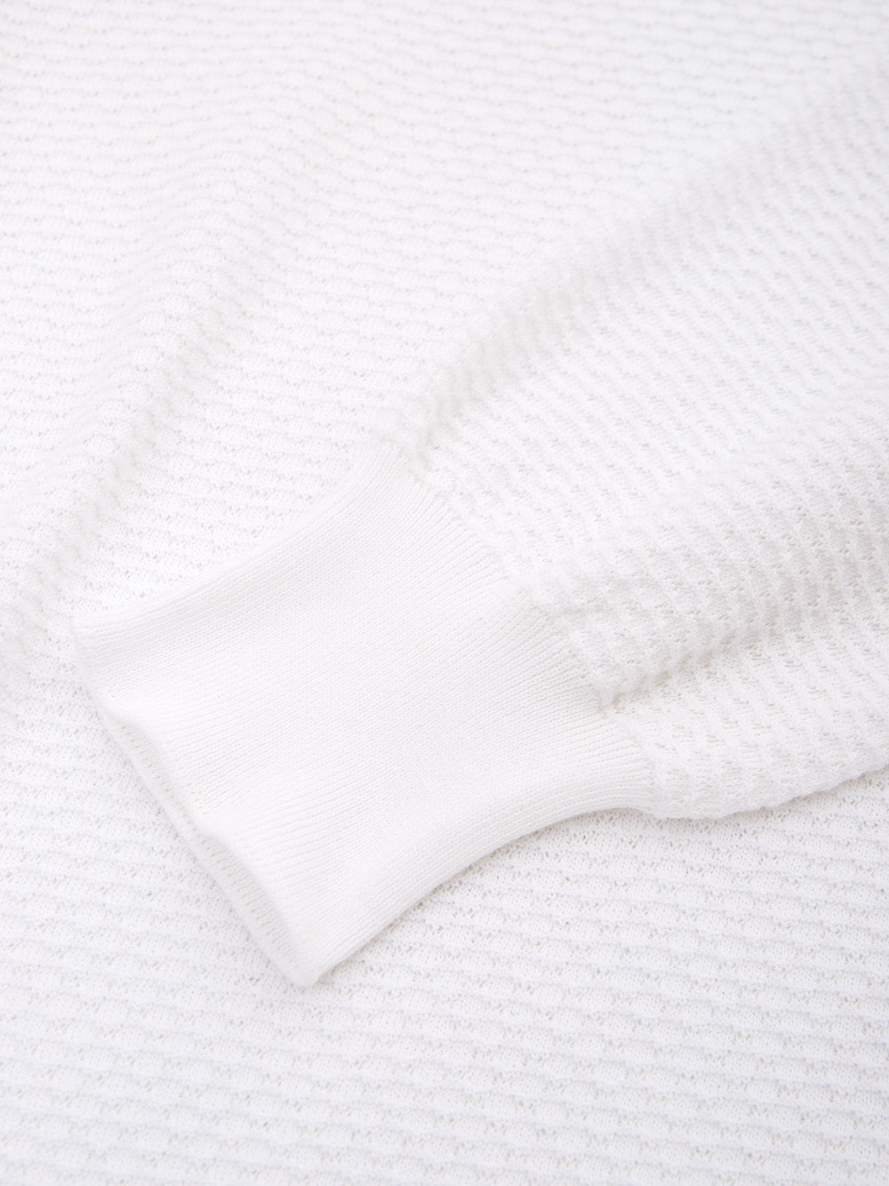Gran Sasso White Cotton Jumper Knitwear