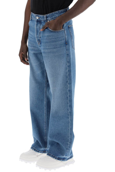 Jacquemus large denim jeans from nimes-3