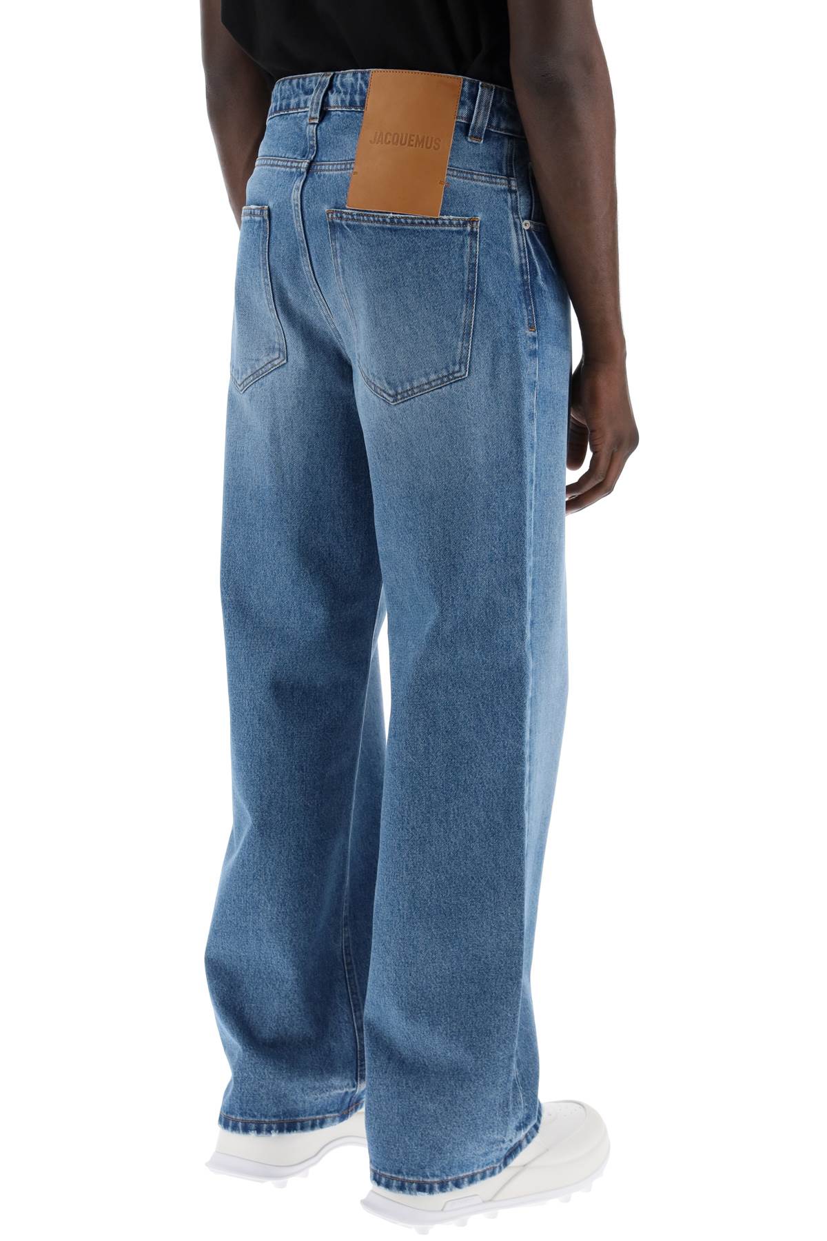 Jacquemus large denim jeans from nimes-2