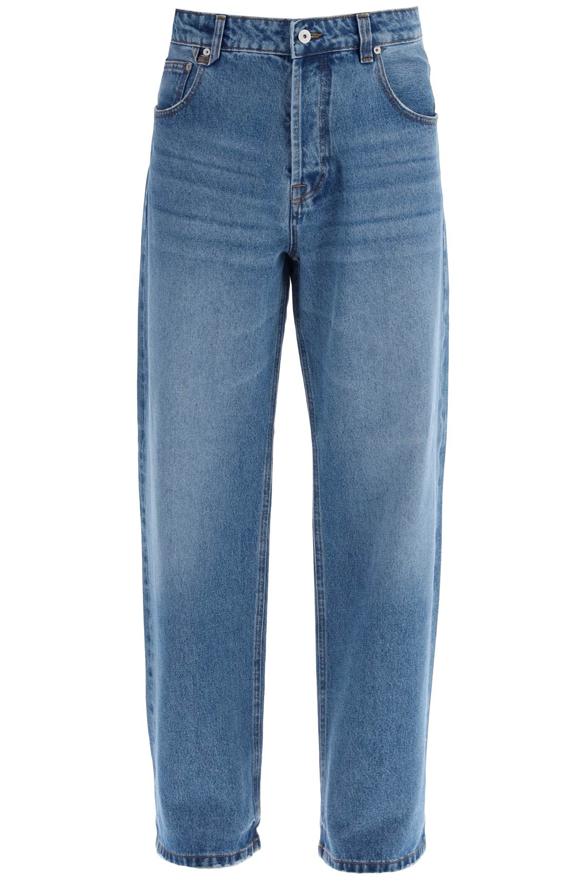 Jacquemus large denim jeans from nimes-0